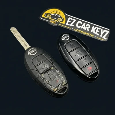 Nissan Switchblade Key Stuck Open or Shell Cracked