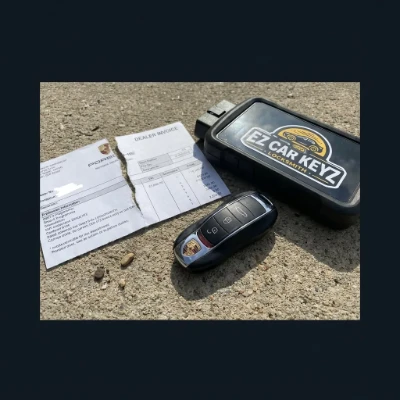 Porsche dealer vs EZ Car Keyz pricing comparison