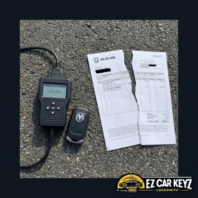 Ram dealer vs EZ Car Keyz pricing comparison