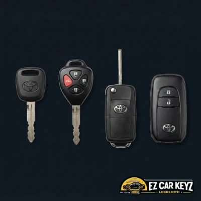Toyota key replacement overview in Ventura County