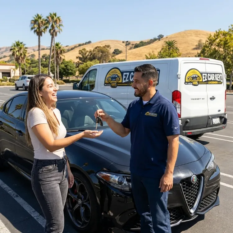 Alfa Romeo push to start key replacement in Ventura County