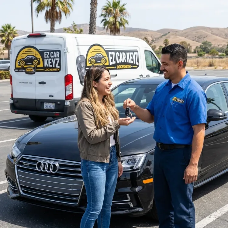 Audi push to start key replacement in Ventura County