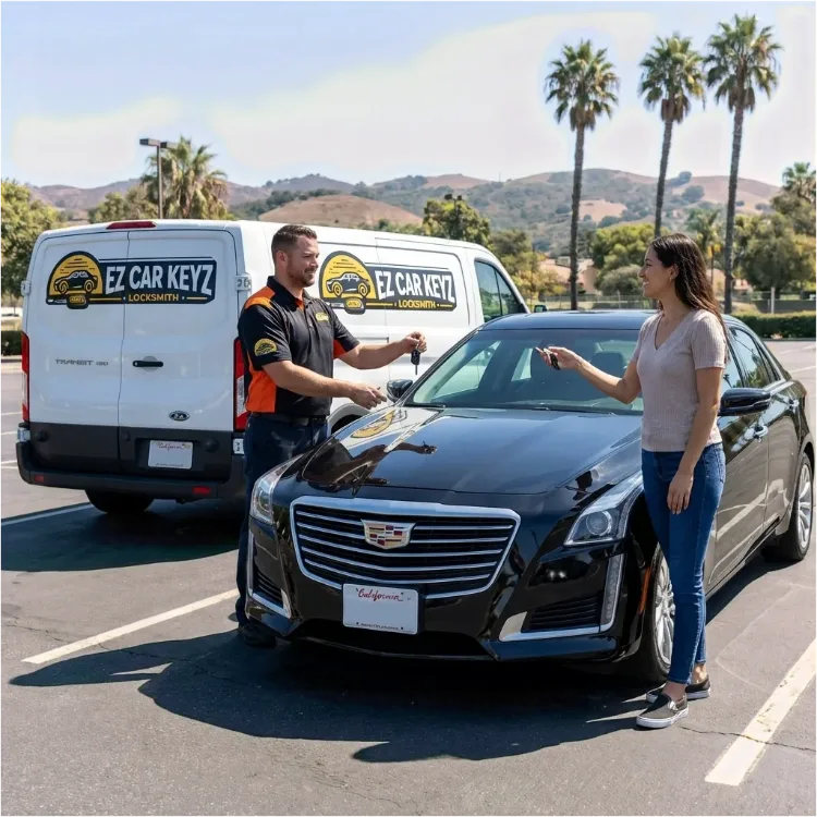 Cadillac push to start key replacement in Ventura County