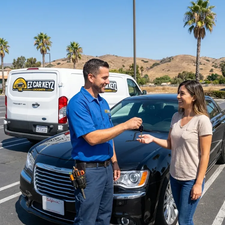 Chrysler push to start key replacement in Ventura County