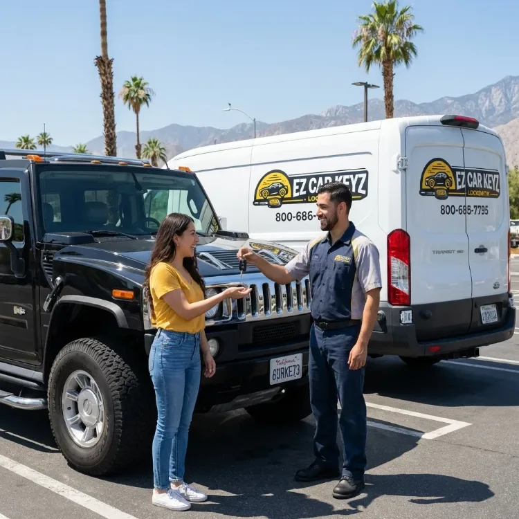Hummer push to start key replacement in Ventura County