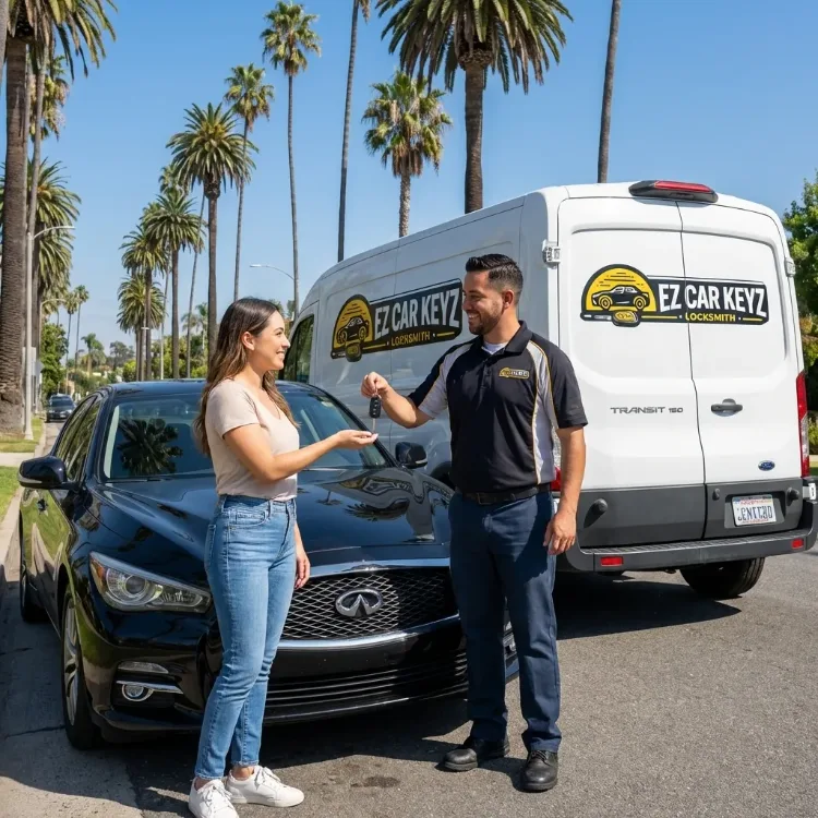 Infiniti push to start key replacement in Ventura County