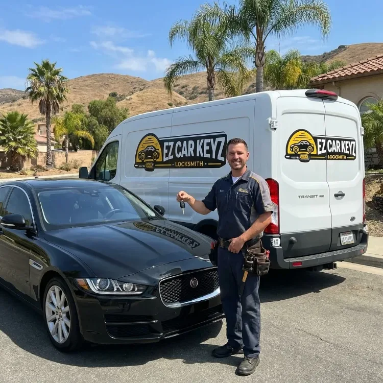 Jaguar push to start key replacement in Ventura County