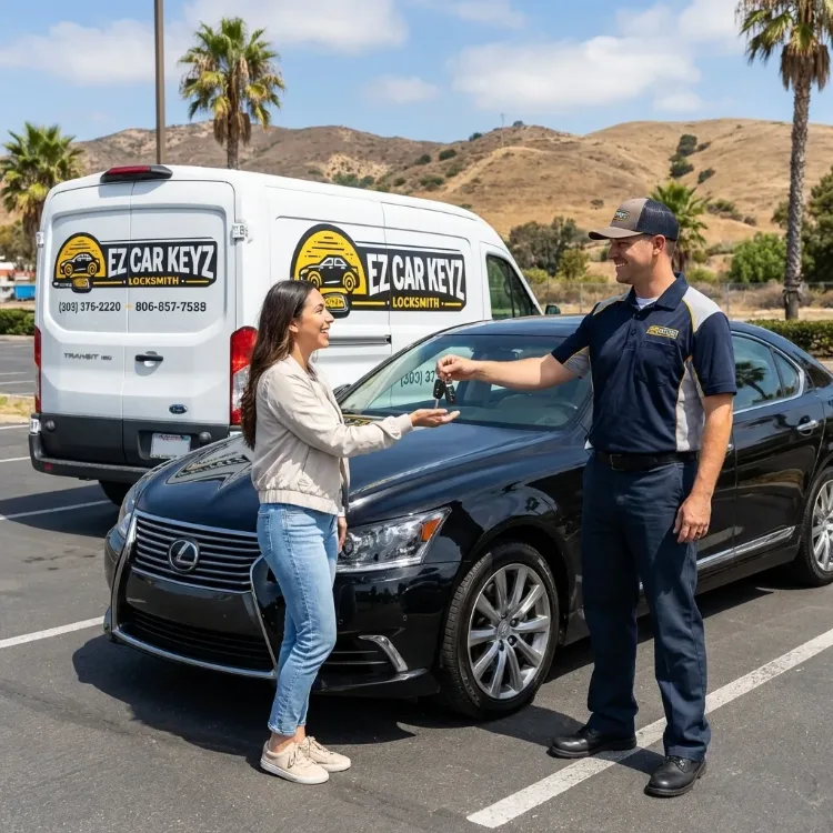 Lexus push to start key replacement in Ventura County