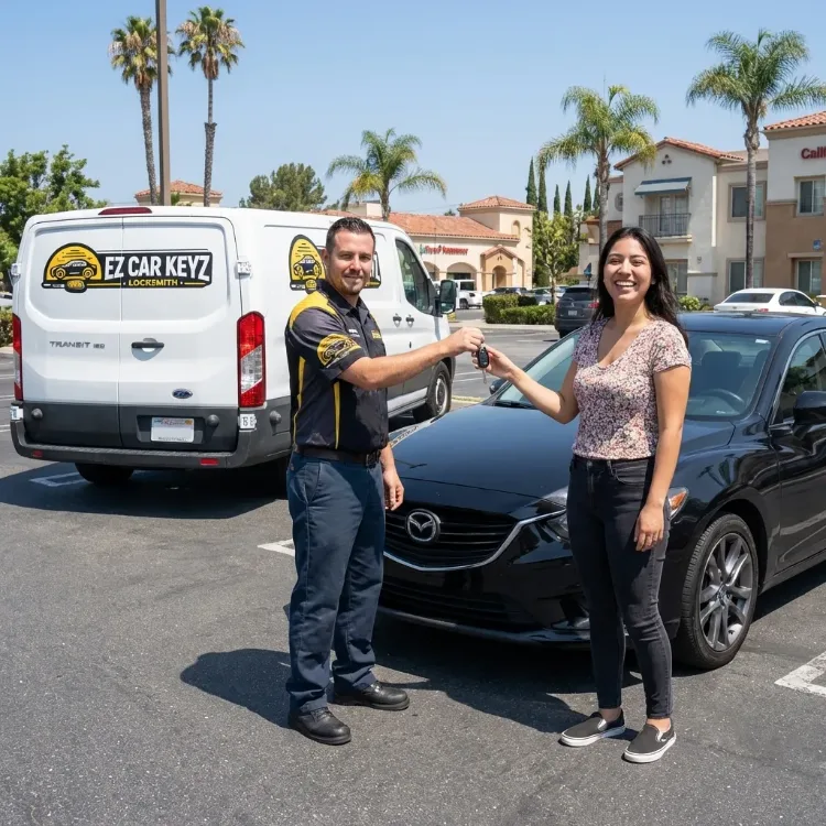 Mazda push to start key replacement in Ventura County
