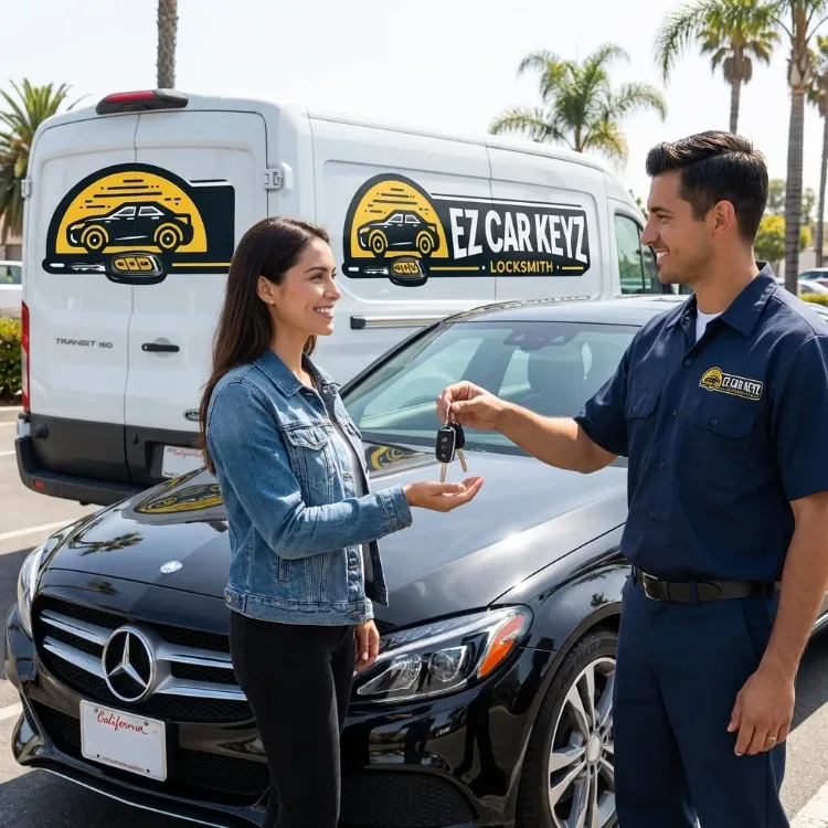 Mercedes-Benz push to start key replacement in Ventura County