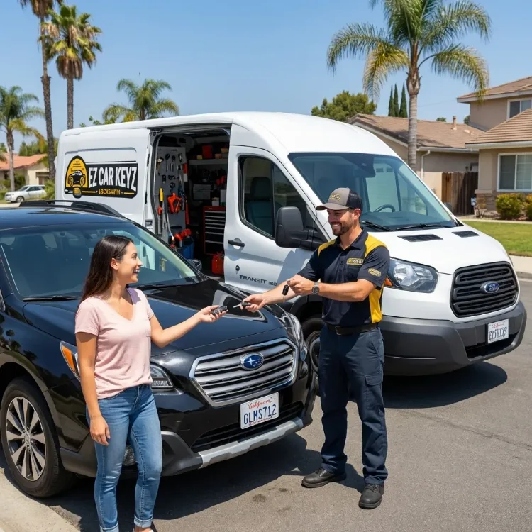 Subaru push to start key replacement in Ventura County