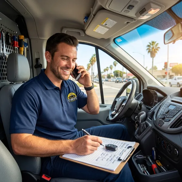Dodge service call in San Diego County