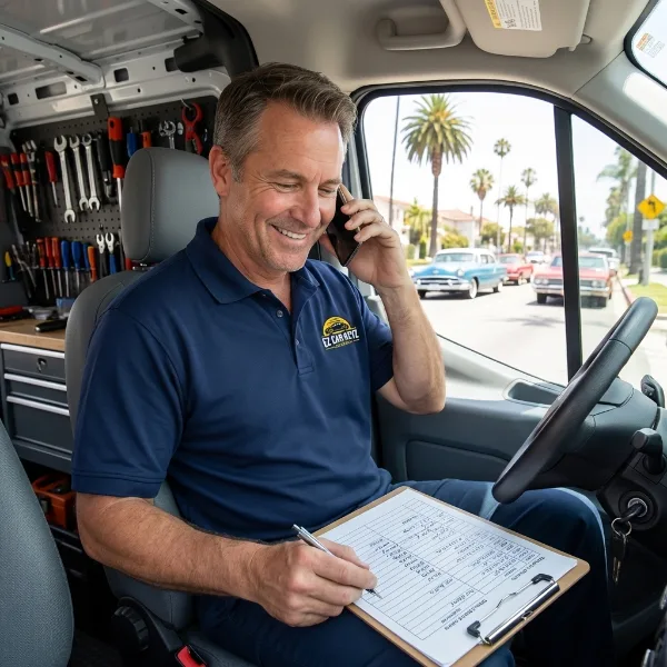 Oldsmobile service call in San Diego County