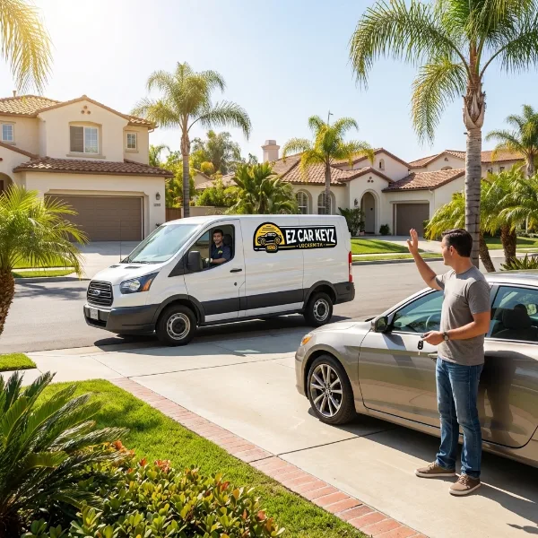 Ford van arrived in San Diego County