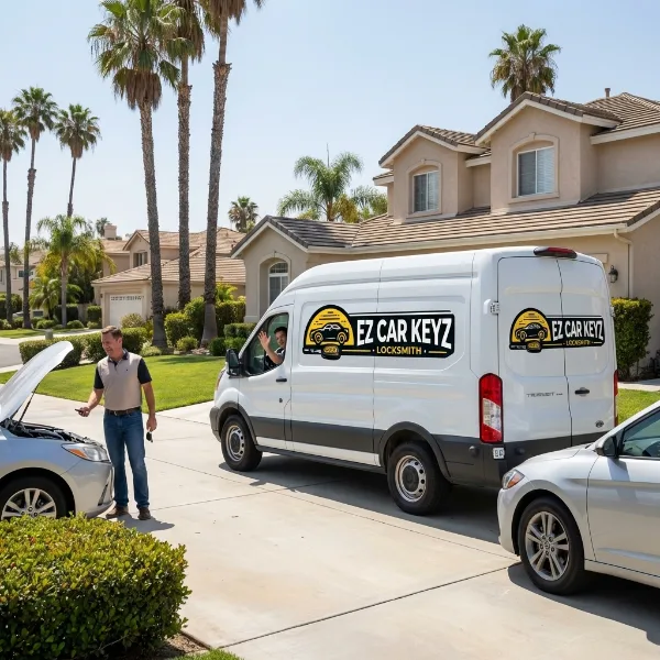 Volvo driveway ready in San Diego County