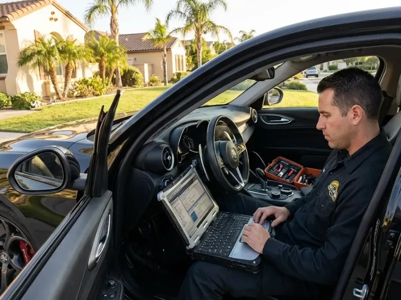Alfa Romeo immobilizer key sync in Ventura County