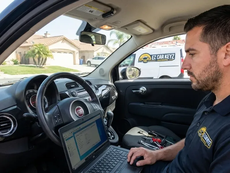 Fiat immobilizer key sync in Ventura County