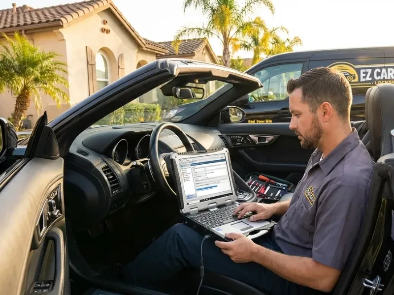 Jaguar immobilizer key sync in Ventura County