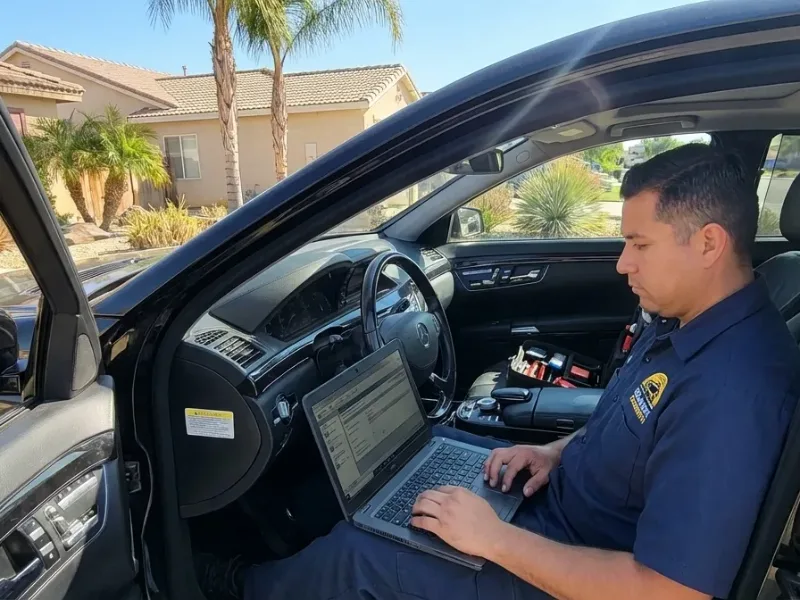 Mercedes-Benz immobilizer key sync in Ventura County