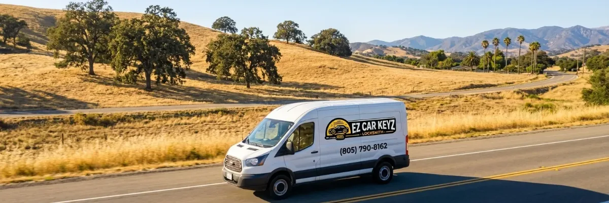 Optima key replacement service area in Ventura County