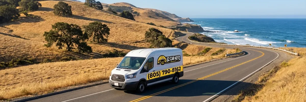 Convertible key replacement service area in Ventura County