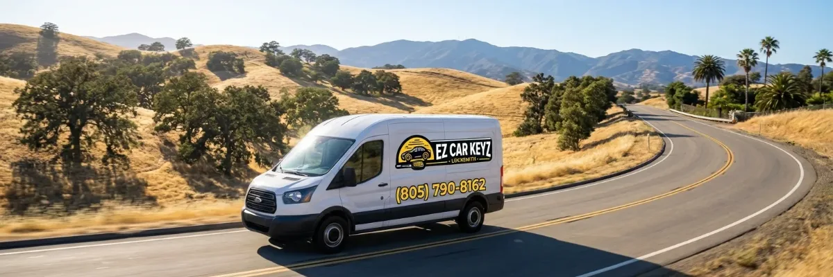 Promaster key replacement service area in Ventura County