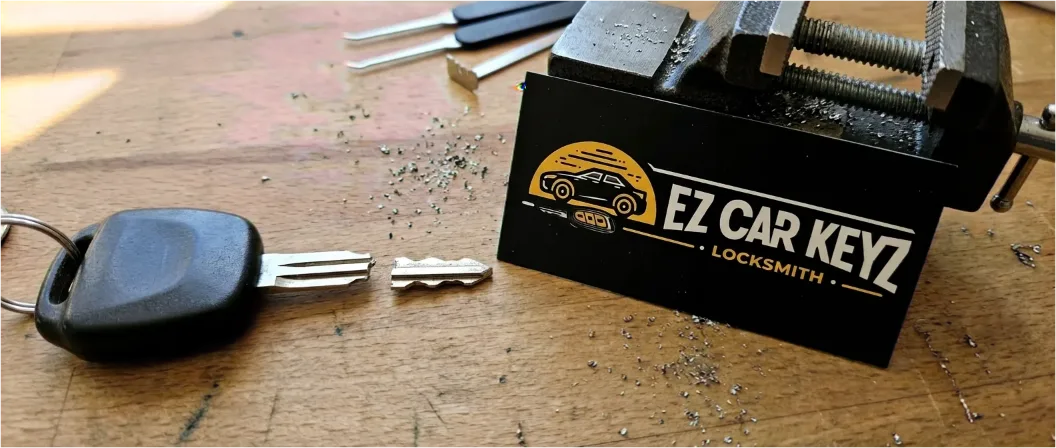 broken car key extraction tools workbench