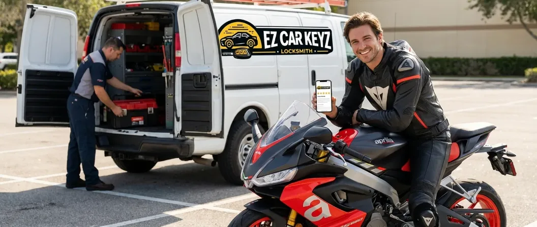 Aprilia RS660 rider 5-star review - EZ Car Keyz