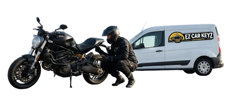 Motorcycle spare key service - EZ Car Keyz