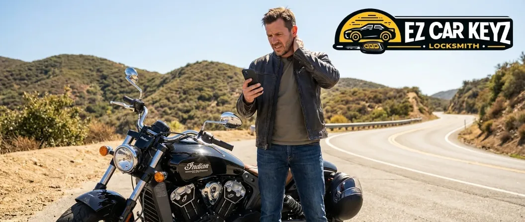 Indian Motorcycle Key Service - Call EZ Car Keyz