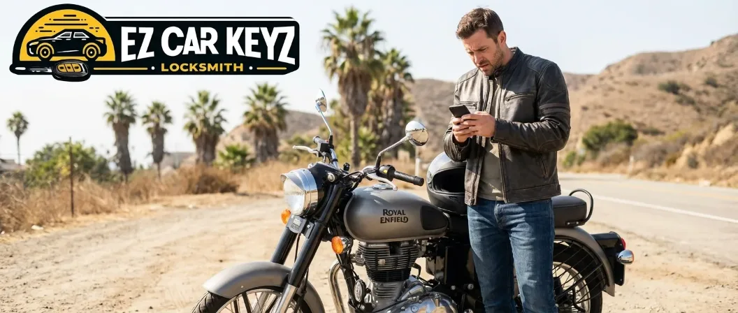 Royal Enfield Motorcycle Key Service - Call EZ Car Keyz