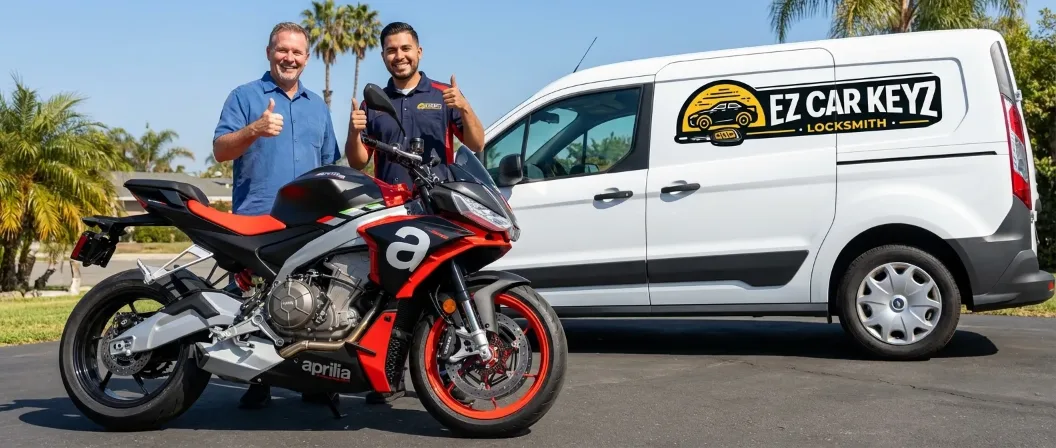 Aprilia Dealer vs Locksmith - EZ Car Keyz