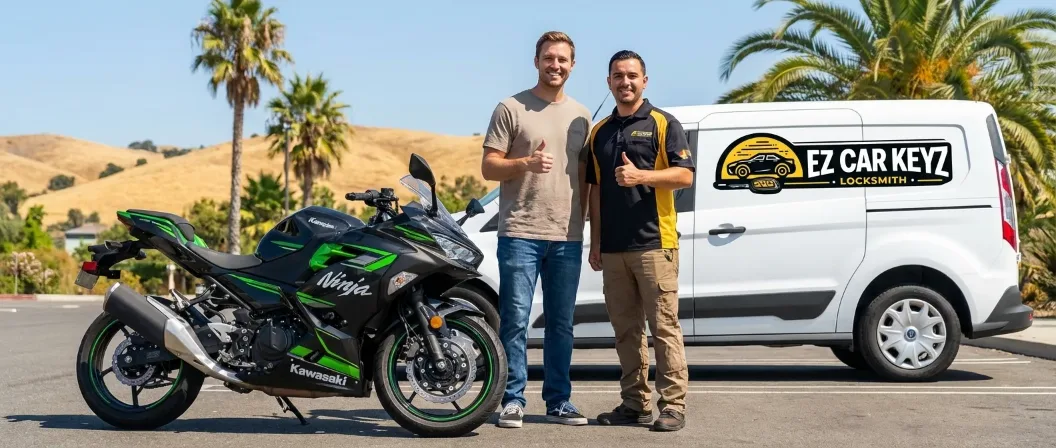 Kawasaki Dealer vs Locksmith - EZ Car Keyz