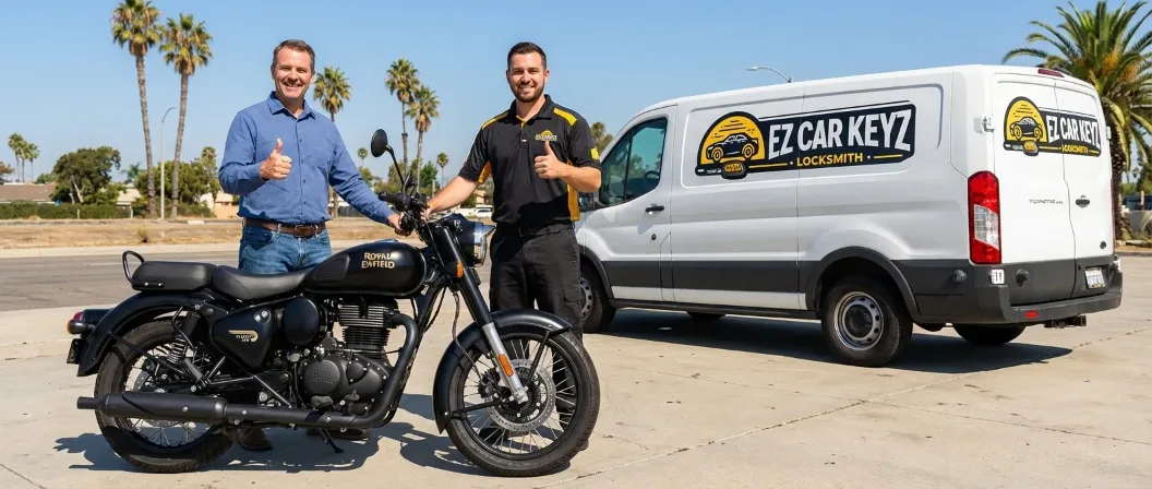 Royal Enfield Dealer vs Locksmith - EZ Car Keyz