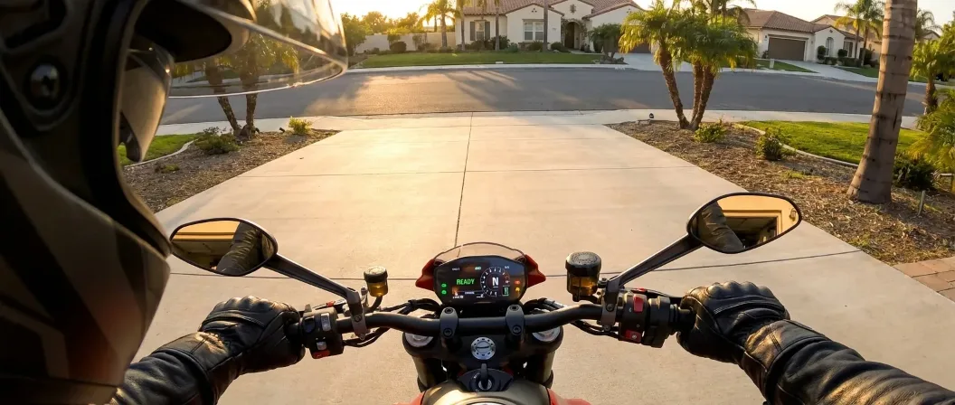 Ducati Rider Ready to Ride - EZ Car Keyz