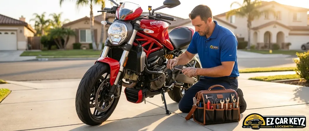 Ducati Locksmith Working On-Site - EZ Car Keyz