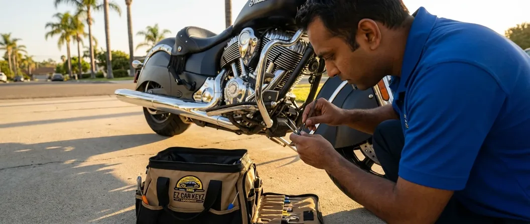 Indian Locksmith Working On-Site - EZ Car Keyz