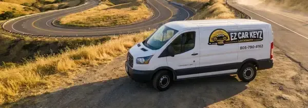 EZ Car Keyz mobile locksmith van
